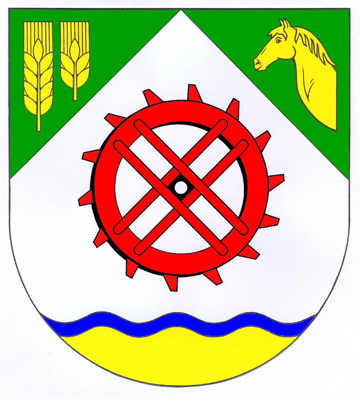 Wappen Gemeinde Rade bei Hohenwestedt, Kreis Rendsburg-Eckernförde
